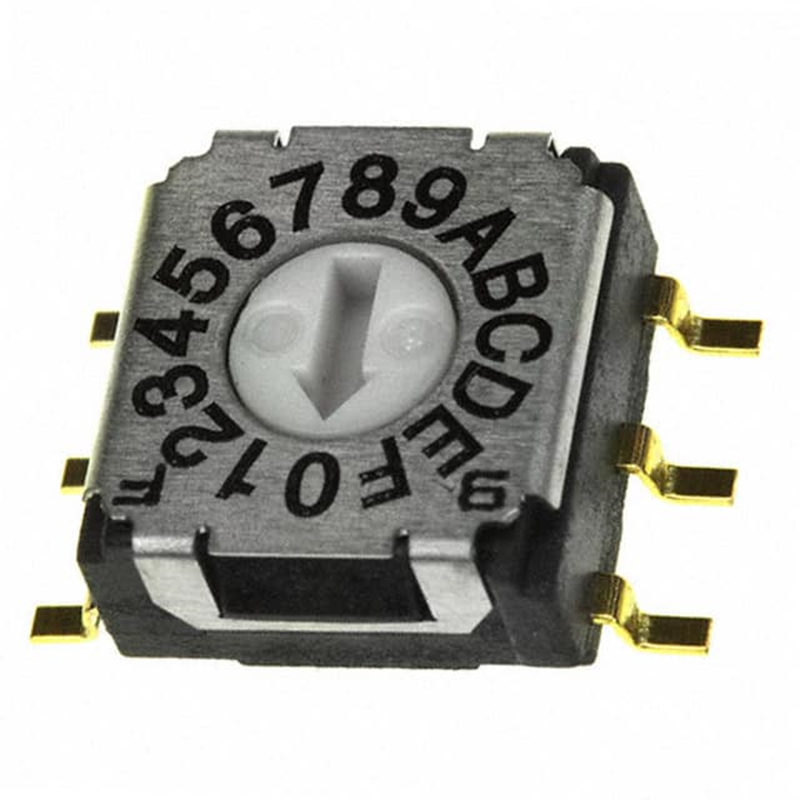 7*7旋轉(zhuǎn)編碼開關(guān)， 4位， 10位，16位